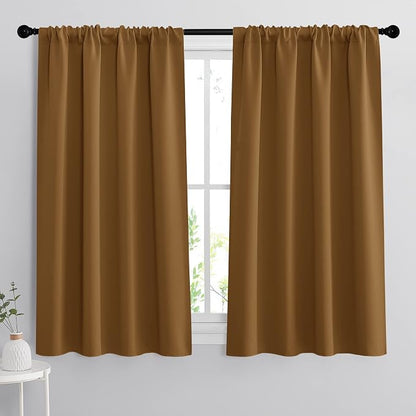 RYB HOME Bedroom Curtains Blackout by RYBHOME
