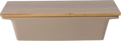 Gibson Elite 2.75-Quart 13.5" x 8.5" Stoneware Baking Dish - Image 6