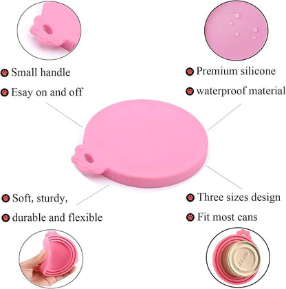 Dog Food Can Covers Silicone Food Can Lids - Image 3
