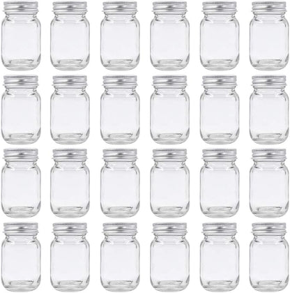 U Pack 2oz Mason Jar with Silver Lid by Unknown
