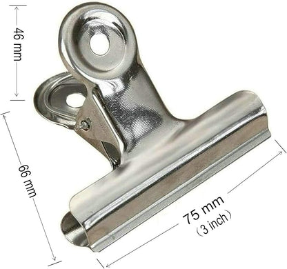 18 Pack Stainless Steel Chip Bag Clips Heavy Duty Food Bags Clamp Clips - Image 3
