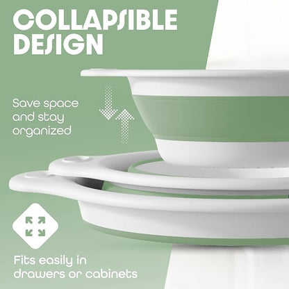 Gevoli Collapsible Colanders Food Strainers - Image 5