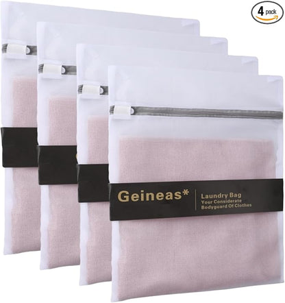 Laundry Bags Mesh Wash Bags Set Of 4 Mesh Laundry Bags by GEINEAS