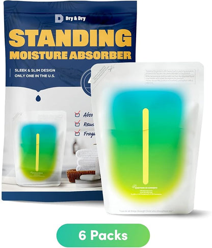 Dry & Dry 6 Pack Standing Moisture Absorbers to Control Excess Moisture in - Image 3