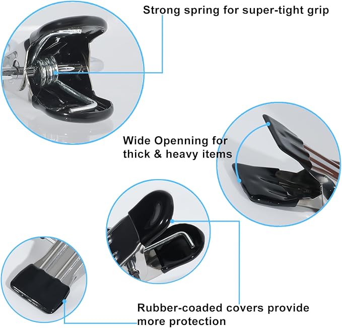 15/30/50Pcs Upgrade Double Head Clamp Dipped Clothespin - Image 3