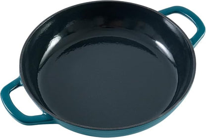 Flavehc Braiser Enameled Cast Iron Braiser 2.25 qt Braiser Pan - Image 6