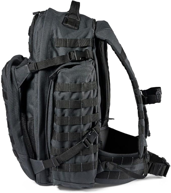 5.11 Tactical Backpack, RUSH 72 2.0 Military Survival Molle Back Pack with Laptop Compartment, Large, 55L, Style 56565ABR