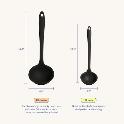 GIR: Get It Right Silicone Ladle Spoon – High Heat Resistant Kitchen Tool - Image 3