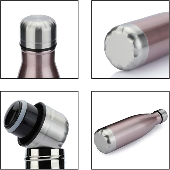 MEWAY 17oz Sport Water Bottle Vacuum Insulated Stainless Steel Leak-Proof - Image 8