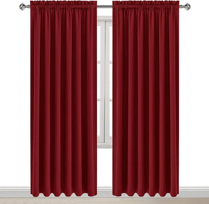 DWCN Blackout Curtains for Living Room Thermal Insulated, Energy Saving & Noise - Image 9