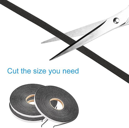 Seal Foam Tape, 1/4 Inch W x 1/16 Inch T Weather Stripping - Image 4