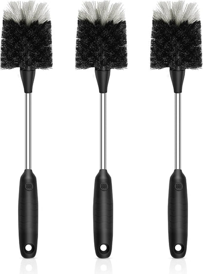 SetSail Bottle Brush of 3 Pack, 13-in Long Stainless Steel Handle Water Bottle by SetSail