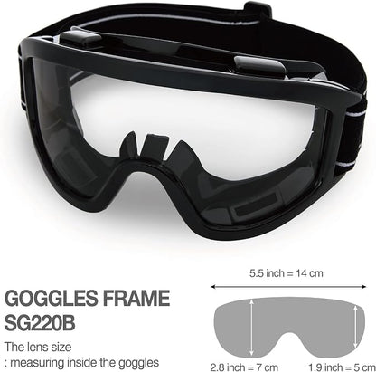 DEX FIT Protective Safety Goggles SG220B; Anti Fog & Scratch, Z87 Eye Protection - Image 5