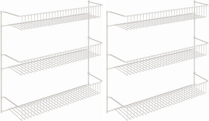 ClosetMaid 3-Tier Hanging Wall Mounted Metal Rack by ClosetMaid