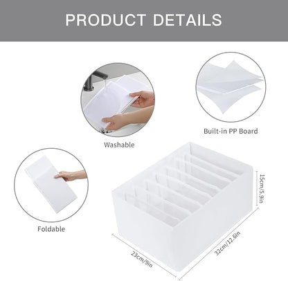 Qozary 4 Pack Drawer Organizers - Image 5