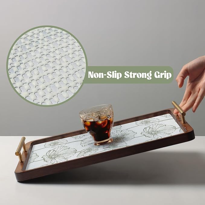 Shelf Liner for Kitchen Cabinets Non Adhesive Kitchen Drawer Liner, Non-Slip - Image 3