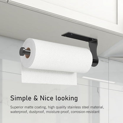 SetSail Paper Towel Holder, Single Hand Operable Paper Towel Holder Under - Image 6
