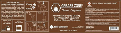 Grease Zone Food Safe Degreaser & All-Purpose Cleaner – Concentrated Restaurant - Image 2