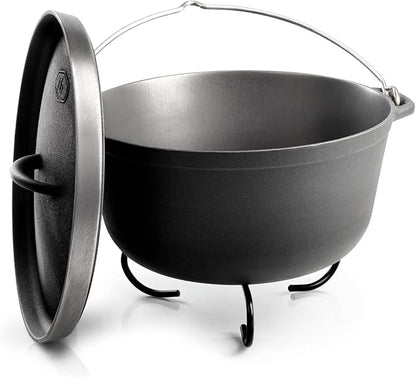 GSI Outdoors Guidecast 5qt Dutch Oven | Cast Iron Dutch Oven by GSIOutdoors