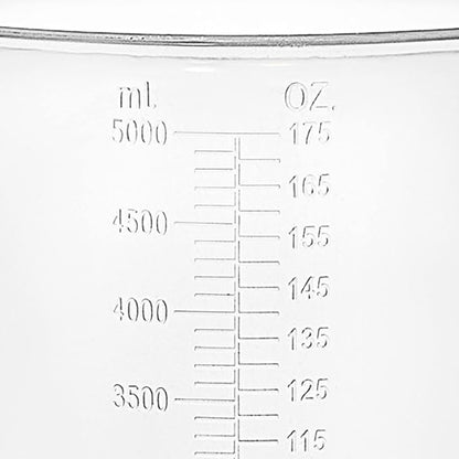 5 Liter Measuring Pitcher | 1.3 Gallon Shatterproof Plastic Large Graduated - Image 7