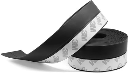 TAROSE Weather Stripping, 33 Feet Weather Seal Strip, Adhesive Silicone Tape by TAROSE