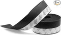 TAROSE Weather Stripping - 33 Feet Door Seal Strip, Adhesive Silicone Tape (Black, 35MM)