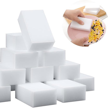 30 Pack Magic Sponge Eraser Extra Thick and Long Lasting Melamine Cleaning by SmilePowo
