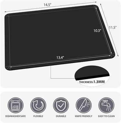 WK Flexible Plastic Cutting Boards Mats - Image 4