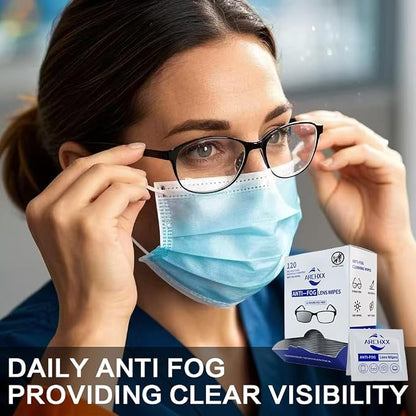 Anti Fog Wipes for Glasses, Pre-Moistened Cleaning Wipes, Lens Cleaner Wipe for - Image 3