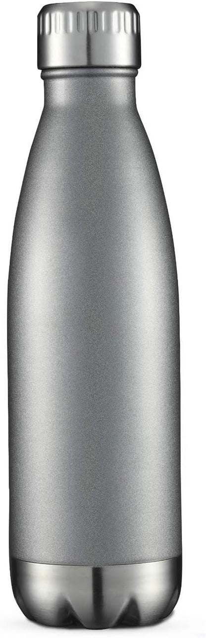 HASLE OUTFITTERS 17oz Stainless Steel Water Bottles, Vacuum Insulated Water by HASLEOUTFITTERS