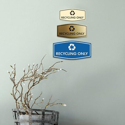 Fancy Recycling Only Sign - Image 5