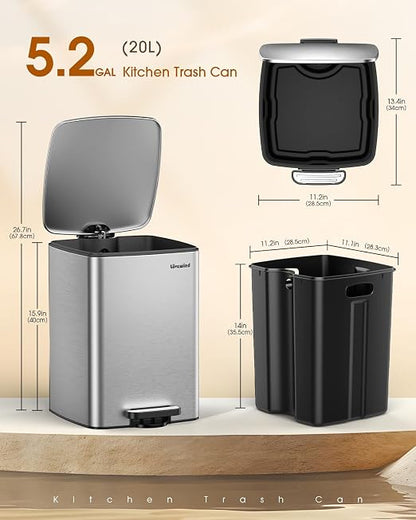 Lovewind Kitchen Trash Can - Image 7