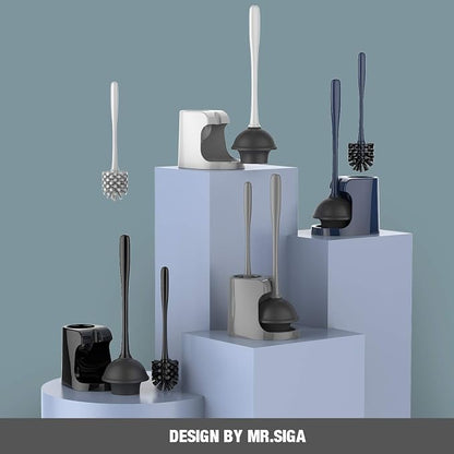 MR.SIGA Toilet Plunger and Bowl Brush Combo - Image 9