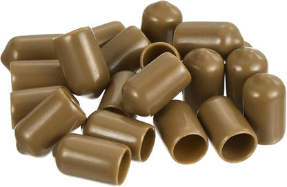 uxcell 20pcs Rubber End Caps 9mm ID Vinyl PVC Round Tube Bolt Cap Cover Screw - Image 4