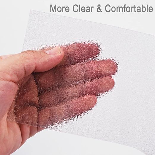 Anti Slip Tape Transparent, More Clear and Comfortable Safety Track Tape (6" Width x 190" Long, Clear)