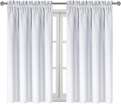 DWCN White Room Darkening Blackout Curtains - Image 9