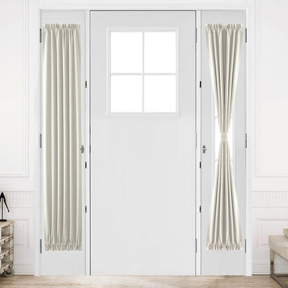 DWCN French Door Curtains – Rod Pocket Thermal Blackout Curtain by DWCN
