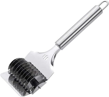 Pasta Noodle Cutter, High Grade Stainless Steel Pasta Spaghetti Maker Noodle by ONESWI