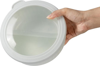 COOK WITH COLOR Prep Bowls with Lids- Wide and Deep Nesting Plastic Small - Image 3