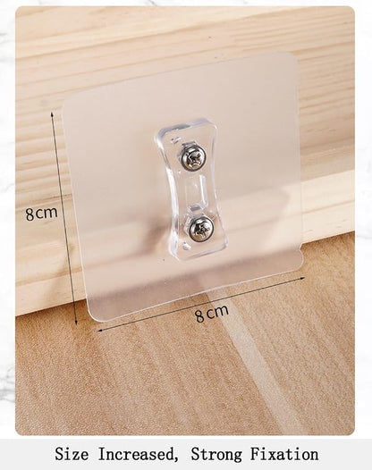 Furniture Anchors 2 Pairs No Drill Heavy Duty Anchors Fridge Lock Adjustable - Image 4
