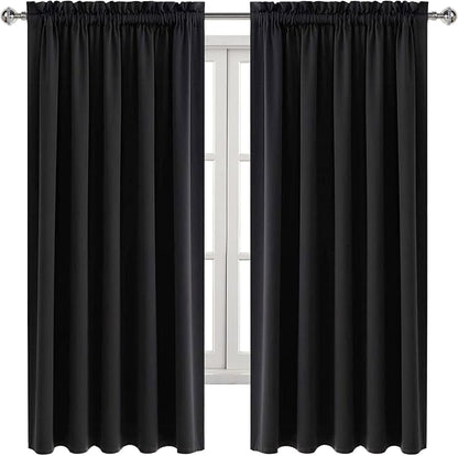 DWCN Blackout Curtains for Bedroom – Rod Pocket Thermal Insulated Noise - Image 8