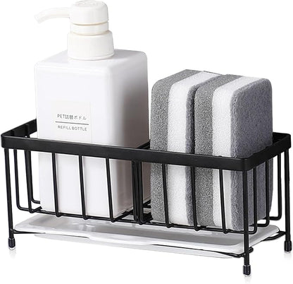 Kavciva Sink Caddy Sponge Holder, 304 Stainless Steel Dish Brush Holder by KVACIVA