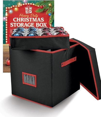Holiday Cheer Premium Christmas Ornament Storage by Holiday+Cheer