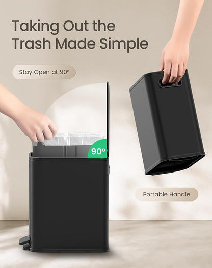 Cesun Small Bathroom Trash Can - Image 5