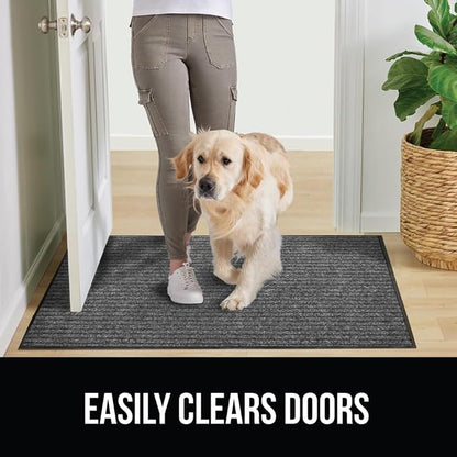 GORILLA GRIP Traffic Guard Door Mat, 2 Pack, Heavy Duty Waterproof Doormat - Image 5