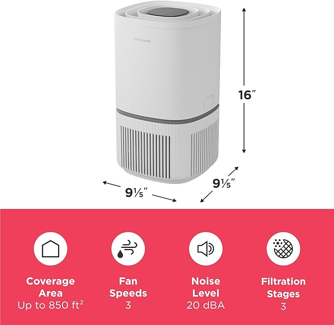 Frigidaire PureA300 HEPA Air Purifier - Image 3