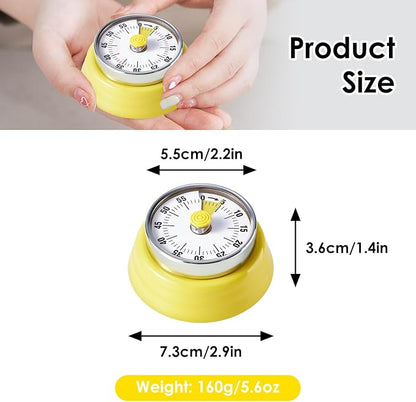 Visual Timer, Teeloray 60-Minute Countdown Timer, Kitchen Timer - Image 6