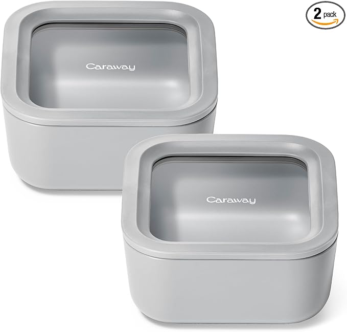 Caraway 2pc Glass Food Storage Set by Caraway