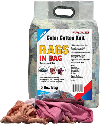 Premium Color Knit Cleaning Rags – Shop Rags Bulk by SupremePlus