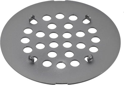 rrajj 4-1/4 Inch Round Snap-in Shower Floor Drain Cover Replacement Cover - Image 4